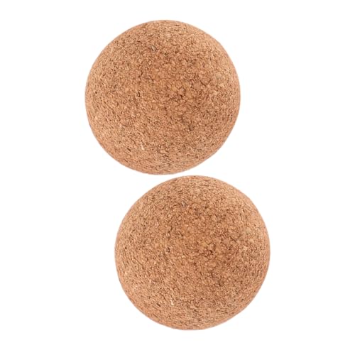 ZUNOXAZ 2 Stück Mini Tischfußball Bälle Austauschbare aus Robustem Holz für Tischfußball für Standard Tischkicker für Zuhause Büro und Freizeiteinrichtungen von ZUNOXAZ