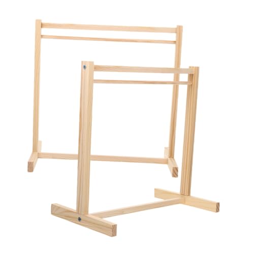 ZUNOXAZ 2 Stück Miniatur Puppenkleiderständer aus Holz Platzsparender Stabiler Kleiderbügel für Puppen Vielseitig als Kleiderständer und Präsentationsständer für Puppenkleidung ZUNOXAZ 2 Stück Miniatur Puppenkleiderständer aus Holz Platzsparender Stabiler Kleiderbügel für Puppen Vielseitig als Kleiderständer und Präsentationsständer für Puppenkleidung von ZUNOXAZ