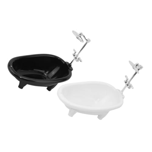ZUNOXAZ 2 Stück Miniaturisierte Badewanne für Puppenhäuser Teiliges Set Realistische Gestaltung Langlebiges Material für Puppenhaus Dekoration Kreative Spielwelten ZUNOXAZ 2 Stück Miniaturisierte Badewanne für Puppenhäuser Teiliges Set Realistische Gestaltung Langlebiges Material für Puppenhaus Dekoration Kreative Spielwelten von ZUNOXAZ