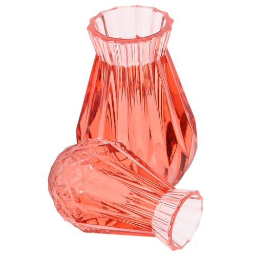 ZUNOXAZ 2 Stück Miniaturvase für Puppenhaus Blumenvase im Mini Landschafts Dekoration und Kleine Räume für Schreibtisch und Regale von ZUNOXAZ