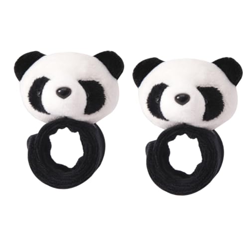 ZUNOXAZ 2 Stück Plüsch Panda Slap Armbänder Party Snap Handgelenkband Kuscheliges Stoffarmband Spielpreis Partyzubehör ZUNOXAZ 2 Stück Plüsch Panda Slap Armbänder Party Snap Handgelenkband Kuscheliges Stoffarmband Spielpreis Partyzubehör von ZUNOXAZ
