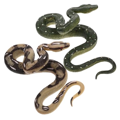 ZUNOXAZ 2 Stück Realistische Kleine Schlangenfiguren aus Robustem Material Detailgetreue Deko für Garten Pflanzen Party Kindersicheres zur Tiererkennung ZUNOXAZ 2 Stück Realistische Kleine Schlangenfiguren aus Robustem Material Detailgetreue Deko für Garten Pflanzen Party Kindersicheres zur Tiererkennung von ZUNOXAZ