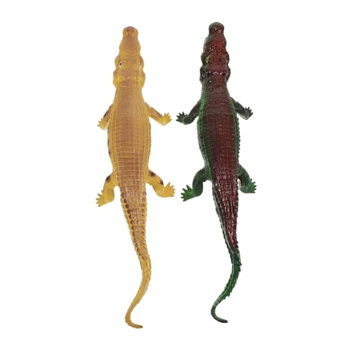 ZUNOXAZ 2 Stück Realistisches Alligator Große Weiche Kunststoffmodelle mit Geräuschfunktion für Badewannen Badespaß Farblich Sortiert Grün und Erdig Fördert Hand Auge Koordination und ZUNOXAZ 2 Stück Realistisches Alligator Große Weiche Kunststoffmodelle mit Geräuschfunktion für Badewannen Badespaß Farblich Sortiert Grün und Erdig Fördert Hand Auge Koordination und von ZUNOXAZ