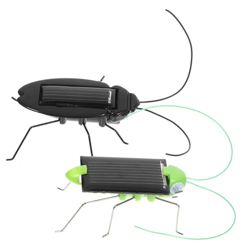 ZUNOXAZ 2 Stück Solarbetriebenes Insektenspielzeug mit Simulationseffekt Pädagogisches Outdoor gartenspielzeug für Schüler Anschaulich zu Erleben ZUNOXAZ 2 Stück Solarbetriebenes Insektenspielzeug mit Simulationseffekt Pädagogisches Outdoor gartenspielzeug für Schüler Anschaulich zu Erleben von ZUNOXAZ