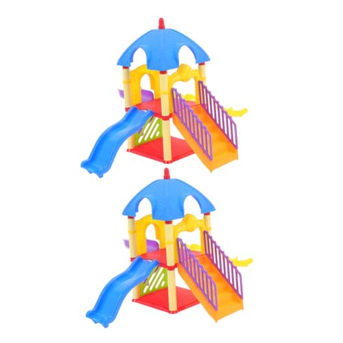 ZUNOXAZ 2 Stück Spielplatz für Teiliges Zubehör für Puppenhäuser Sicheres Design Fördert Kooperatives für Kleine Spielbereiche für Kreative ZUNOXAZ 2 Stück Spielplatz für Teiliges Zubehör für Puppenhäuser Sicheres Design Fördert Kooperatives für Kleine Spielbereiche für Kreative von ZUNOXAZ