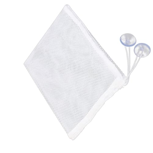 ZUNOXAZ 2 Stück Teiliges Badespielzeug Aufbewahrungsnetz mit Saugnapf Weißes Badewannen Organizer Mesh Beutel Schimmelresistent Platzsparend für Badezimmer ZUNOXAZ 2 Stück Teiliges Badespielzeug Aufbewahrungsnetz mit Saugnapf Weißes Badewannen Organizer Mesh Beutel Schimmelresistent Platzsparend für Badezimmer von ZUNOXAZ