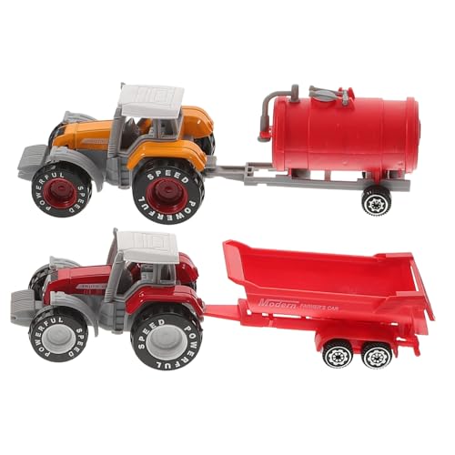 ZUNOXAZ 2 Stück Teiliges Bauernhof Robustem Kunststoff Realistisch Gestaltete Modellfahrzeuge für Jungen und Kleinkinder Sicher und Langlebig Geschenk für Ab Jahren ZUNOXAZ 2 Stück Teiliges Bauernhof Robustem Kunststoff Realistisch Gestaltete Modellfahrzeuge für Jungen und Kleinkinder Sicher und Langlebig Geschenk für Ab Jahren von ZUNOXAZ