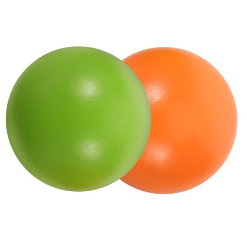 ZUNOXAZ 2 Stück Teiliges Holz Croquet Set Holzspielbälle für Outdoor Lawn Games Farbenfrohes Sicheres Backyard für Jungen und Mädchen für Familienaktivitäten und Partys von ZUNOXAZ