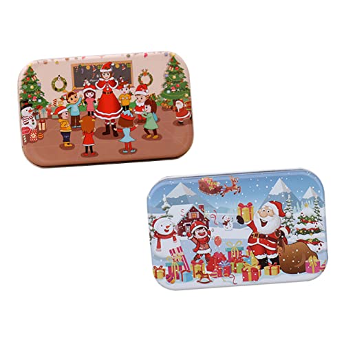 ZUNOXAZ 2 Stück Teiliges Holzpuzzle Weihnachten Kinderpuzzle Ab Jahren Lernspielzeug zur Hand Auge Koordination und Kognitiver Entwicklung mit Schnee und Klassenzimmer Motiven ZUNOXAZ 2 Stück Teiliges Holzpuzzle Weihnachten Kinderpuzzle Ab Jahren Lernspielzeug zur Hand Auge Koordination und Kognitiver Entwicklung mit Schnee und Klassenzimmer Motiven von ZUNOXAZ