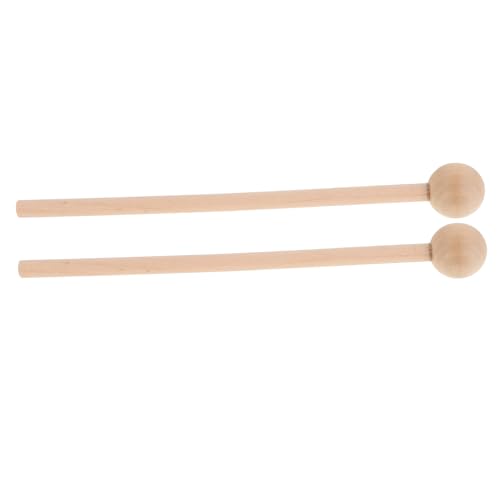ZUNOXAZ 2 Stück Teiliges Holzschlägel Xylophon Mallets für Sichere Robuste Klangstäbe für Frühe Musikausbildung Kindergarten Musikinstrumente Glockenspiel Klöppel mit Holzgriff ZUNOXAZ 2 Stück Teiliges Holzschlägel Xylophon Mallets für Sichere Robuste Klangstäbe für Frühe Musikausbildung Kindergarten Musikinstrumente Glockenspiel Klöppel mit Holzgriff von ZUNOXAZ