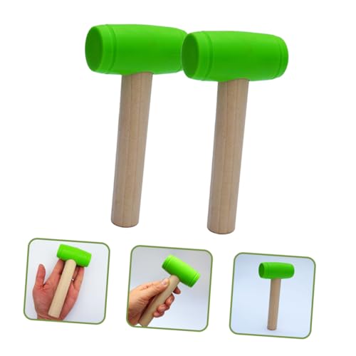 ZUNOXAZ 2 Stück Teiliges Holzspielzeug Hammer Simulation Hammer mit Glattem Griff Leichtes Holzkluppen Werkzeug für Jungen Mädchen Ab Jahre ZUNOXAZ 2 Stück Teiliges Holzspielzeug Hammer Simulation Hammer mit Glattem Griff Leichtes Holzkluppen Werkzeug für Jungen Mädchen Ab Jahre von ZUNOXAZ