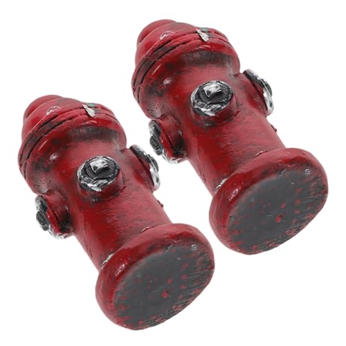 ZUNOXAZ 2 Stück Teiliges Miniatur Feuerhydrant Modell aus Resin Feine Handarbeit Vielseitig als Puppenhausdeko Fotorequisite Kuchenverzierung Einzigartiges Design für Schreibtisch und ZUNOXAZ 2 Stück Teiliges Miniatur Feuerhydrant Modell aus Resin Feine Handarbeit Vielseitig als Puppenhausdeko Fotorequisite Kuchenverzierung Einzigartiges Design für Schreibtisch und von ZUNOXAZ