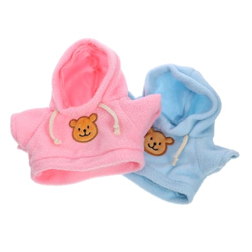 ZUNOXAZ 2 Stück Teiliges Puppenkleidungsset für Bären Wiederverwendbare Dekorative Stofftierkleidung Geeignet für Mädchen als Süßes Modisches Outfit zum Anziehen ZUNOXAZ 2 Stück Teiliges Puppenkleidungsset für Bären Wiederverwendbare Dekorative Stofftierkleidung Geeignet für Mädchen als Süßes Modisches Outfit zum Anziehen von ZUNOXAZ