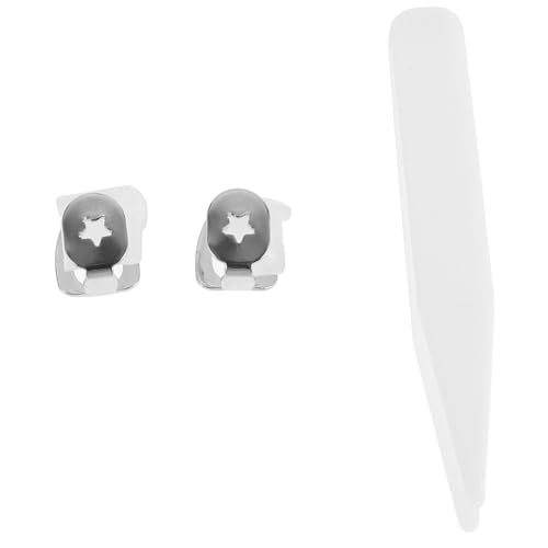 ZUNOXAZ 2 Stück Teiliges Silbernes Fake Tooth Cap Einzelner Zahn Grill für Halloween Cosplay Party Einfach zu Reinigen Auffälliges Partyzubehör für Erwachsene ZUNOXAZ 2 Stück Teiliges Silbernes Fake Tooth Cap Einzelner Zahn Grill für Halloween Cosplay Party Einfach zu Reinigen Auffälliges Partyzubehör für Erwachsene von ZUNOXAZ