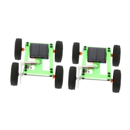 ZUNOXAZ 2 Stück Teiliges Solar DIY für Wissenschaftliches Experimentierspielzeug mit Solarbetriebenem Auto und Montagekomponenten Grün für Kreative Lernprojekte und Stem Bildung ZUNOXAZ 2 Stück Teiliges Solar DIY für Wissenschaftliches Experimentierspielzeug mit Solarbetriebenem Auto und Montagekomponenten Grün für Kreative Lernprojekte und Stem Bildung von ZUNOXAZ