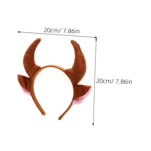 ZUNOXAZ 2 Stück Tierhörner Stirnband Große Ox Horn Haarreifen Komfortabler Sitz Strapazierfähiges Party Haarband für Halloween Cosplay Festliche Tierohren Accessoires ZUNOXAZ 2 Stück Tierhörner Stirnband Große Ox Horn Haarreifen Komfortabler Sitz Strapazierfähiges Party Haarband für Halloween Cosplay Festliche Tierohren Accessoires von ZUNOXAZ