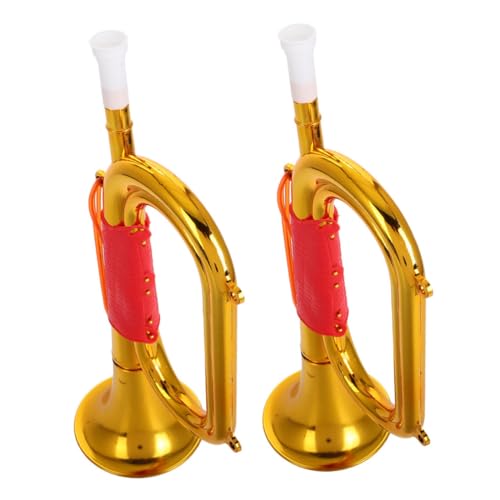 ZUNOXAZ 2 Stück Trompete Goldene Blasinstrumente für Partys Fußballspiele und Bühnenaufführungen Robustes Sicheres Kunststoffdesign für Jungen und Jungen ZUNOXAZ 2 Stück Trompete Goldene Blasinstrumente für Partys Fußballspiele und Bühnenaufführungen Robustes Sicheres Kunststoffdesign für Jungen und Jungen von ZUNOXAZ