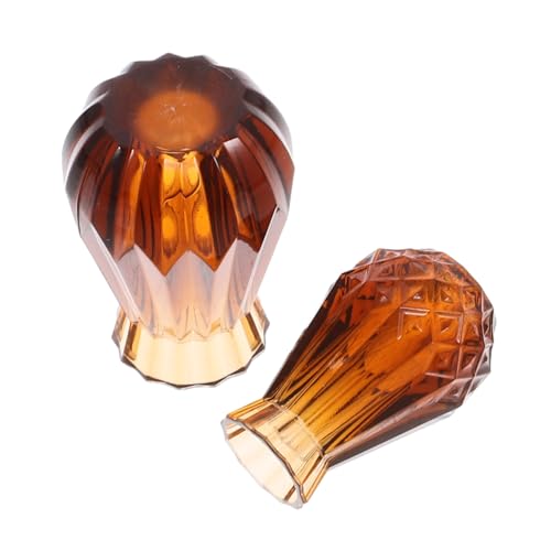 ZUNOXAZ 2 Stück Vase Dekoration für Puppenhaus Tischdeko Kunstpflanze Lebensmittelechtes Material für Miniaturlandschaften und DIY Projekte Kleine Häuser von ZUNOXAZ