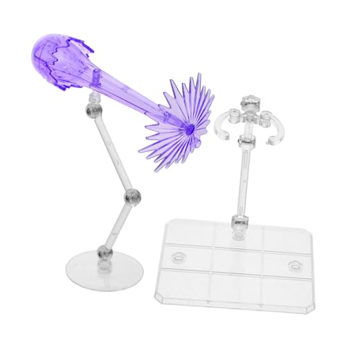 ZUNOXAZ 2 Stück Verstellbarer Puppenständer aus Kratzfestem Kunststoff mit Stabiler Basis für Actionfiguren und Modellpuppen Vielseitig Einstellbarer Displayhalter für Sammelfiguren von ZUNOXAZ