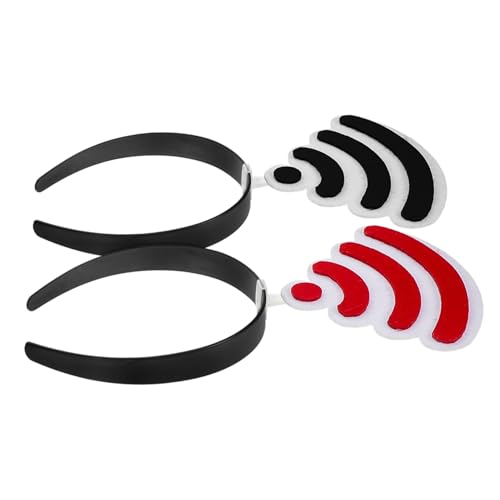 ZUNOXAZ 2 Stück Witziger Wifi Haarreif aus Flexibler Party haarreif für Erwachsene und Bequemer Sitz als Geburtstags Halloween partyzubehör Fotorequisit für Valentinstag ZUNOXAZ 2 Stück Witziger Wifi Haarreif aus Flexibler Party haarreif für Erwachsene und Bequemer Sitz als Geburtstags Halloween partyzubehör Fotorequisit für Valentinstag von ZUNOXAZ