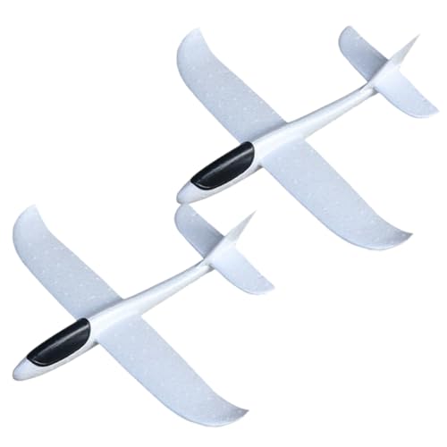 ZUNOXAZ 2 Stück Wurfgleiter Unvollendete Flugzeugmodelle zum Gestalten für Kreative Bastelstunden für Jungen und Leicht und Tragbar für Outdoor Spaß ZUNOXAZ 2 Stück Wurfgleiter Unvollendete Flugzeugmodelle zum Gestalten für Kreative Bastelstunden für Jungen und Leicht und Tragbar für Outdoor Spaß von ZUNOXAZ