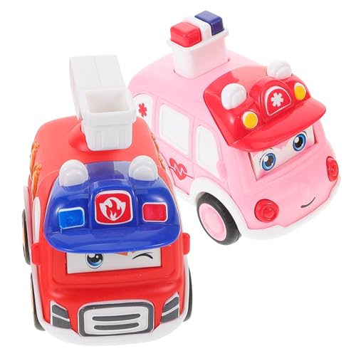 ZUNOXAZ 2 Stück sensorisches Lernauto Kinderspielzeug Partyauto-Modell LKW Auto Drücken Sie und gehen Sie Autos Autospielzeug drücken und losfahren ZUNOXAZ 2 Stück sensorisches Lernauto Kinderspielzeug Partyauto-Modell LKW Auto Drücken Sie und gehen Sie Autos Autospielzeug drücken und losfahren von ZUNOXAZ