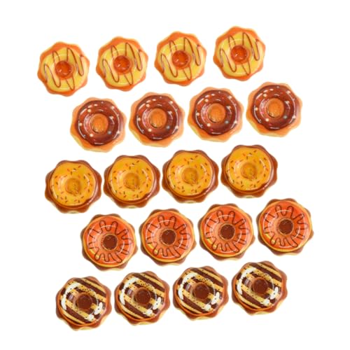 ZUNOXAZ 20 Stück Dekorative Fake Food Ornamente für Mini House Decor für Rollenspiele und Puppenhaus Dekoration ZUNOXAZ 20 Stück Dekorative Fake Food Ornamente für Mini House Decor für Rollenspiele und Puppenhaus Dekoration von ZUNOXAZ