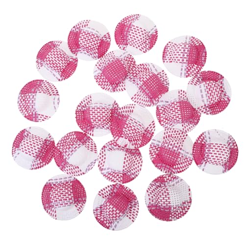 ZUNOXAZ 20 Stück Miniaturisierte Puppenhüte Teiliges Gewebte Strohhüte für DIY Bastelprojekte Kleine Hüte zur Dekoration von Puppenhäusern und Fotorequisiten Hochwertiges Bastelmaterial ZUNOXAZ 20 Stück Miniaturisierte Puppenhüte Teiliges Gewebte Strohhüte für DIY Bastelprojekte Kleine Hüte zur Dekoration von Puppenhäusern und Fotorequisiten Hochwertiges Bastelmaterial von ZUNOXAZ