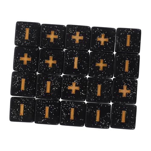 ZUNOXAZ 20 Stück Teiliges Mathematik würfel Plus Minuszeichen Robustes Lernspielzeug für Matheunterricht für Schule Party und Gruppenaktivitäten ZUNOXAZ 20 Stück Teiliges Mathematik würfel Plus Minuszeichen Robustes Lernspielzeug für Matheunterricht für Schule Party und Gruppenaktivitäten von ZUNOXAZ