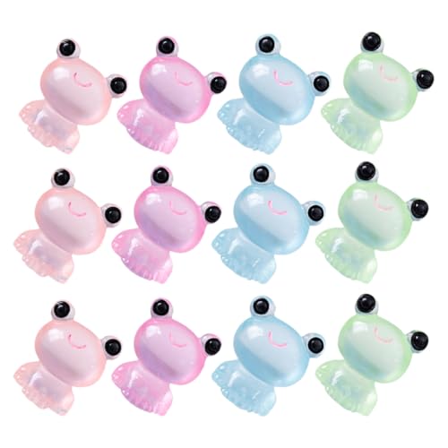 ZUNOXAZ 20 Stück Teiliges Miniatur Harz Frosch Leuchtende Garten Deko Figuren Vielseitige Mini Frosch Statuen für Mooslandschaft DIY Mikro Gartenlandschaft Bunte Farbige Mini Tier ZUNOXAZ 20 Stück Teiliges Miniatur Harz Frosch Leuchtende Garten Deko Figuren Vielseitige Mini Frosch Statuen für Mooslandschaft DIY Mikro Gartenlandschaft Bunte Farbige Mini Tier von ZUNOXAZ