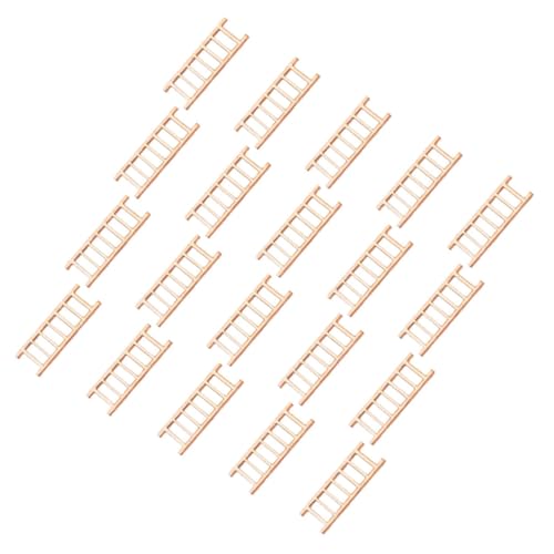 ZUNOXAZ 20 Stück Teiliges Miniatur Holzleiter Stabile Mini Treppen mit Realistischem Design Langlebig und Klein als Puppenhaus Zubehör Dekoration und Fotorequisiten für Mini Haus Modelle ZUNOXAZ 20 Stück Teiliges Miniatur Holzleiter Stabile Mini Treppen mit Realistischem Design Langlebig und Klein als Puppenhaus Zubehör Dekoration und Fotorequisiten für Mini Haus Modelle von ZUNOXAZ