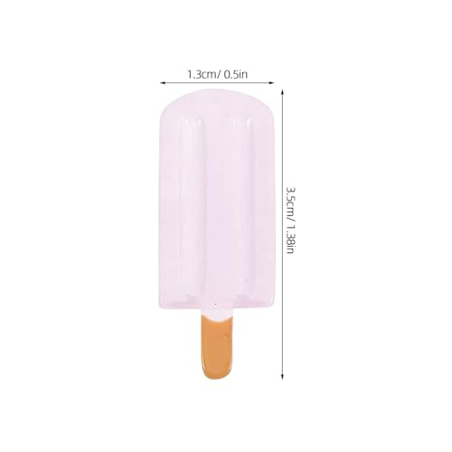 ZUNOXAZ 20 Stück The Dark Miniatur EIS Am Stiel Resin Flatback Dessert Deko für Puppenhaus DIY Bastelset Kreatives Lebensmittelspielzeug Bunte Miniatur Eisstiele ZUNOXAZ 20 Stück The Dark Miniatur EIS Am Stiel Resin Flatback Dessert Deko für Puppenhaus DIY Bastelset Kreatives Lebensmittelspielzeug Bunte Miniatur Eisstiele von ZUNOXAZ