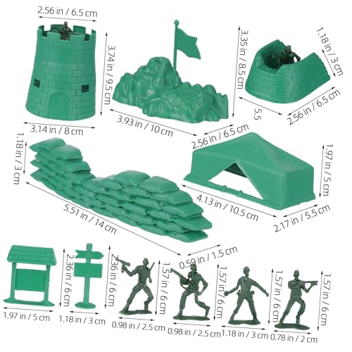 ZUNOXAZ 200 Stück Teiliges Mini Robustem Kunststoff Militärische Mini Figuren in Rot und Grün für Sandtisch Modelle Kreatives Rollenspiel und Kinderpartys ZUNOXAZ 200 Stück Teiliges Mini Robustem Kunststoff Militärische Mini Figuren in Rot und Grün für Sandtisch Modelle Kreatives Rollenspiel und Kinderpartys von ZUNOXAZ