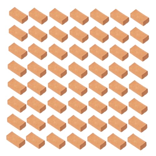 ZUNOXAZ 200Stücke Mini Ziegelsteine für DIY Landschaftsbau Hochwertige Tonziegel für Puppenhaus Garten und Kreative Projekte Vielseitig Einsetzbar und Langlebig ZUNOXAZ 200Stücke Mini Ziegelsteine für DIY Landschaftsbau Hochwertige Tonziegel für Puppenhaus Garten und Kreative Projekte Vielseitig Einsetzbar und Langlebig von ZUNOXAZ