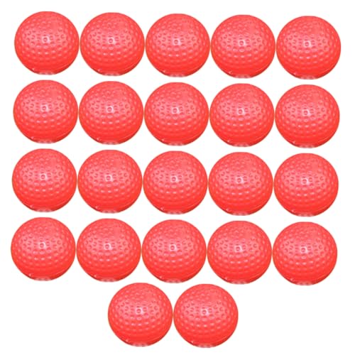 ZUNOXAZ 22 Stück Teiliges Trainingsball Hohler Porenfreier Übungsball für Indoor Schwingtraining Leicht Sicher für Möbel und Personen Roter Softball für Golf und Freizeitspiele ZUNOXAZ 22 Stück Teiliges Trainingsball Hohler Porenfreier Übungsball für Indoor Schwingtraining Leicht Sicher für Möbel und Personen Roter Softball für Golf und Freizeitspiele von ZUNOXAZ