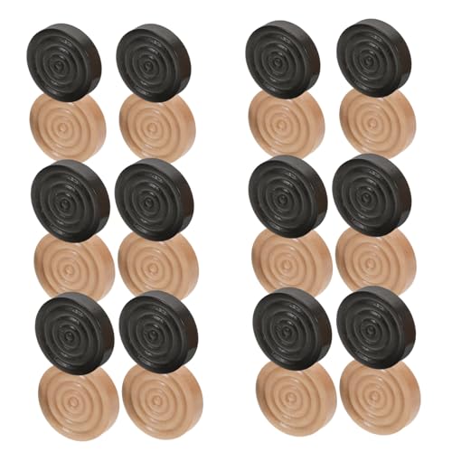 ZUNOXAZ 24 Stück Holzkäfer Xo Schach kleines Backgammon-Sportspielzeug Chinesische Dame aus Holz Zubehör für Brettspiele Schachspiel aus Holz hölzern ZUNOXAZ 24 Stück Holzkäfer Xo Schach kleines Backgammon-Sportspielzeug Chinesische Dame aus Holz Zubehör für Brettspiele Schachspiel aus Holz hölzern von ZUNOXAZ