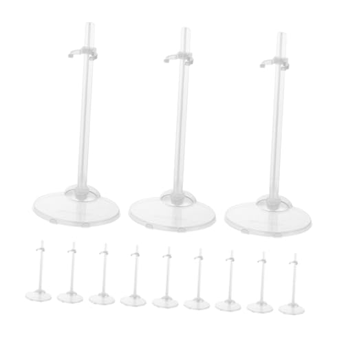 ZUNOXAZ 24 Stück Puppenständer Puppeninhaber Stehen Puppenanzeige Figurenhalterbasis Stützständer Für Puppen Puppenunterstützung Spielzeuganzeigehalter Puppenhalterung Plastik Transparent ZUNOXAZ 24 Stück Puppenständer Puppeninhaber Stehen Puppenanzeige Figurenhalterbasis Stützständer Für Puppen Puppenunterstützung Spielzeuganzeigehalter Puppenhalterung Plastik Transparent von ZUNOXAZ