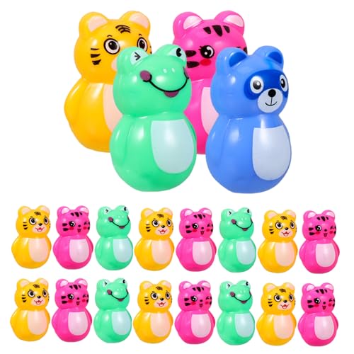 ZUNOXAZ 24 Stück Teiliges Mini Tier Stehauf aus Buntes Langlebiges Tumbler für Dekorativ und Spielerisch für Kindergarten Geburtstag Fest und Wohnkultur ZUNOXAZ 24 Stück Teiliges Mini Tier Stehauf aus Buntes Langlebiges Tumbler für Dekorativ und Spielerisch für Kindergarten Geburtstag Fest und Wohnkultur von ZUNOXAZ
