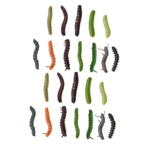 ZUNOXAZ 24 Stück Teiliges Realistische Raupenfiguren Dekorative Insektenmodelle für Garten Bonsai und Halloween Lebensechte Krabbeltiere als Witzige Deko und Lernspielzeug ZUNOXAZ 24 Stück Teiliges Realistische Raupenfiguren Dekorative Insektenmodelle für Garten Bonsai und Halloween Lebensechte Krabbeltiere als Witzige Deko und Lernspielzeug von ZUNOXAZ