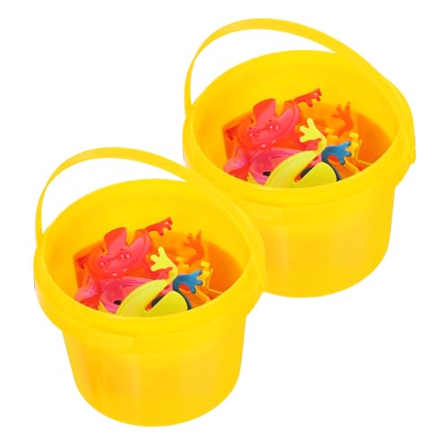 ZUNOXAZ 24 Stück Teiliges Springendes Froschspielzeug Bunte Frösche aus Kunststoff Fingerdrückspielzeug für Lustiges Edukatives Lernspielzeug für Kindergarten und Zuhause von ZUNOXAZ