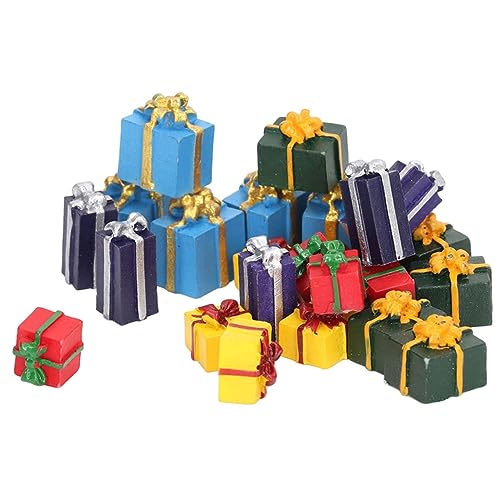 ZUNOXAZ 25 Stück Teiliges Dekorative Boxen für Miniaturhäuser Lebendige Farben Vielseitig Einsetzbar für DIY für Weihnachtsdeko und Miniaturlandschaften Zufällige Farbe ZUNOXAZ 25 Stück Teiliges Dekorative Boxen für Miniaturhäuser Lebendige Farben Vielseitig Einsetzbar für DIY für Weihnachtsdeko und Miniaturlandschaften Zufällige Farbe von ZUNOXAZ
