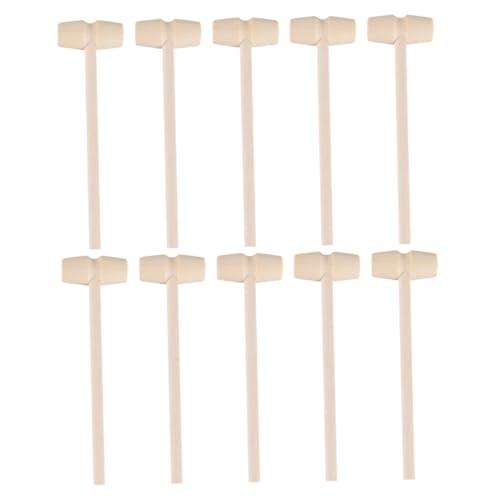 ZUNOXAZ 25 Stück Teiliges Holzspielzeug Hämmer Set Holzklopfer mit Glatter Oberfläche für Rollenspiel und Meeresfrüchte Knacken Geeignet für Jungen Mädchen und Hausfrauen ZUNOXAZ 25 Stück Teiliges Holzspielzeug Hämmer Set Holzklopfer mit Glatter Oberfläche für Rollenspiel und Meeresfrüchte Knacken Geeignet für Jungen Mädchen und Hausfrauen von ZUNOXAZ