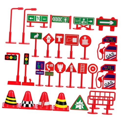 ZUNOXAZ 28 Stück Teiliges Mini verkehrszeichen aus Robustem PVC Realistische Ampeln und Straßenschilder für Pädagogisches zur Verkehrssicherheit und Frühkindlichen Bildung ZUNOXAZ 28 Stück Teiliges Mini verkehrszeichen aus Robustem PVC Realistische Ampeln und Straßenschilder für Pädagogisches zur Verkehrssicherheit und Frühkindlichen Bildung von ZUNOXAZ