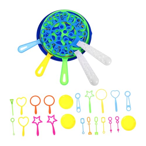 ZUNOXAZ 28Stücke Bunte Bubble Zauberstab Set Teiliges Seifenblasen Set für Outdoor Aktivitäten Partys und Hochzeiten Erzeugt Faszinierende von ZUNOXAZ