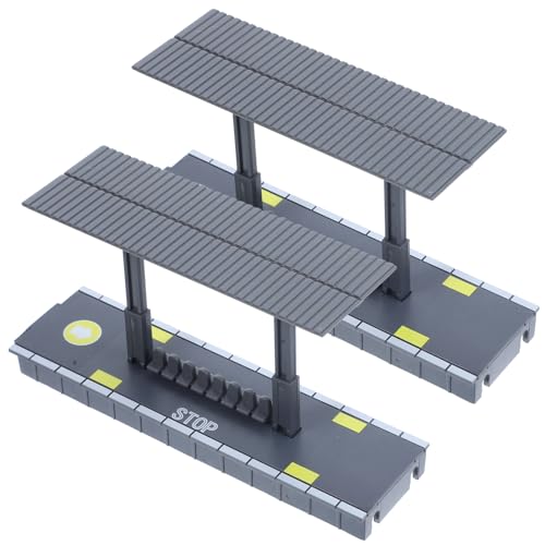 ZUNOXAZ 2Stücke DIY Modell Zubehör Dekorative Bahnsteigplattform für Modellbahnen Robustem für Kreative Spielideen ZUNOXAZ 2Stücke DIY Modell Zubehör Dekorative Bahnsteigplattform für Modellbahnen Robustem für Kreative Spielideen von ZUNOXAZ