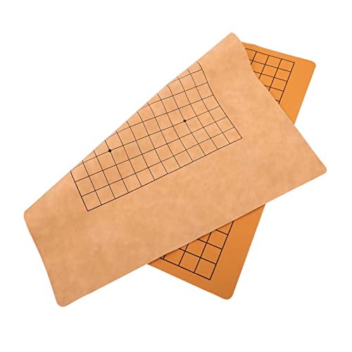 ZUNOXAZ 2Stücke Doppelseitiges Schachbrett Tragbares PU Schachbrett für Chinesisches Schachspiel Faltbar und Stabil für Spieler Spielspaß für Unterwegs Farbe Zufällig ZUNOXAZ 2Stücke Doppelseitiges Schachbrett Tragbares PU Schachbrett für Chinesisches Schachspiel Faltbar und Stabil für Spieler Spielspaß für Unterwegs Farbe Zufällig von ZUNOXAZ
