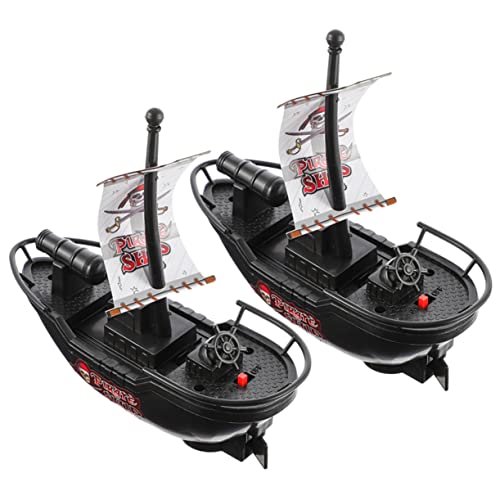 ZUNOXAZ 2Stücke Elektrische Piratenschiff Modelle Wasserspaßspielzeug für Badewanne und Pool Fördert Kreatives und Wasserspaß Beim ZUNOXAZ 2Stücke Elektrische Piratenschiff Modelle Wasserspaßspielzeug für Badewanne und Pool Fördert Kreatives und Wasserspaß Beim von ZUNOXAZ