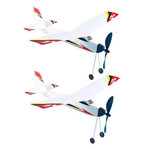 ZUNOXAZ 2Stücke Pädagogisches Fliegende Segelflugzeuge Für Zufälliges Muster Outdoor Kreativität Und Motorischen Fähigkeiten von ZUNOXAZ