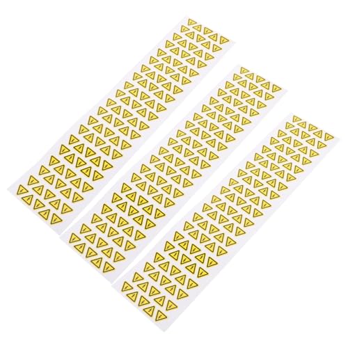 ZUNOXAZ 3 Blätter Gelbe Elektrische Warnaufkleber Selbstklebende Hochspannungswarnung mit Blitzsymbol Sichtbare Dreieckige Warnschilder für Sicherungskästen Geeignet für Zuhause Büro ZUNOXAZ 3 Blätter Gelbe Elektrische Warnaufkleber Selbstklebende Hochspannungswarnung mit Blitzsymbol Sichtbare Dreieckige Warnschilder für Sicherungskästen Geeignet für Zuhause Büro von ZUNOXAZ