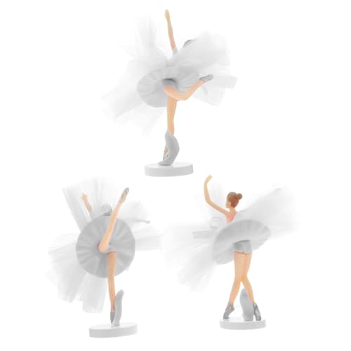 ZUNOXAZ 3 Sätze Ballerina Cake Topper mit Weißem Tüll Party Tortendeko für Geburtstag Hochzeit Festliche Kuchen Realistische Mädchen Figur für Dessert und Cupcake Dekoration ZUNOXAZ 3 Sätze Ballerina Cake Topper mit Weißem Tüll Party Tortendeko für Geburtstag Hochzeit Festliche Kuchen Realistische Mädchen Figur für Dessert und Cupcake Dekoration von ZUNOXAZ